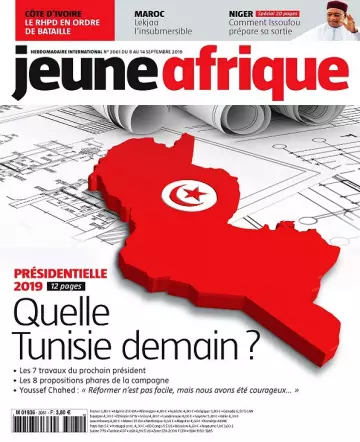 Jeune Afrique N°3061 Du 8 au 14 Septembre 2019