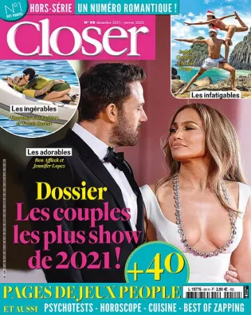 Closer Hors Série N°58 – Décembre 2021-Janvier 2022