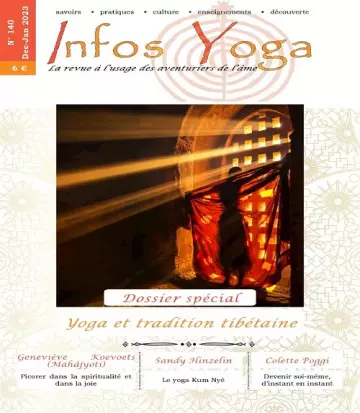Infos Yoga N°140 – Décembre 2022-Janvier 2023