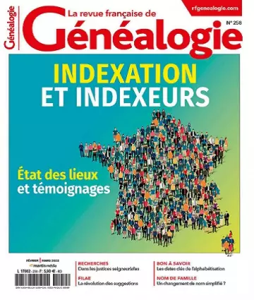 La Revue Française De Généalogie N°258 – Février-Mars 2022