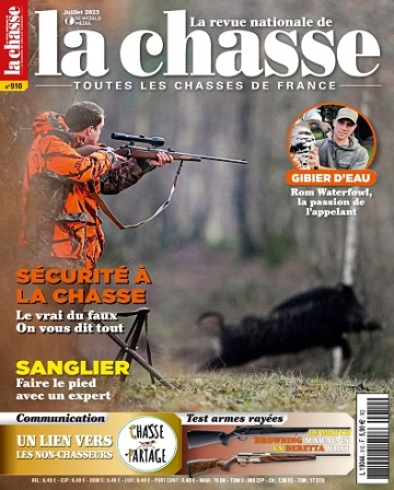 La Revue Nationale De La Chasse N°910 – Juillet 2023