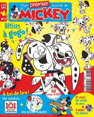 Mon Premier Journal de Mickey N°8 - Septembre 2019key N°8 - Septembre 2019