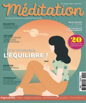 Méditation Magazine N°11 – Janvier-Mars 2022
