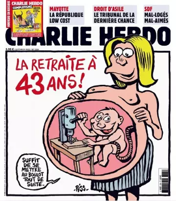 Charlie Hebdo N°1594 Du 8 Février 2023