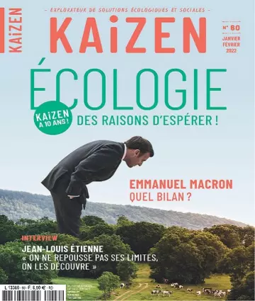 Kaizen Magazine N°60 – Janvier-Février 2022