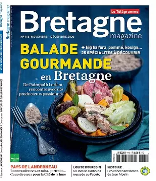 Bretagne Magazine N°116 – Novembre-Décembre 2020