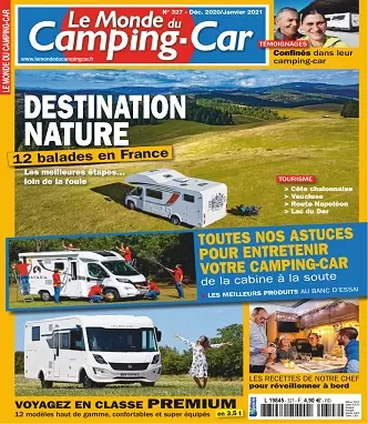 Le Monde Du Camping-Car N°327 – Décembre 2020