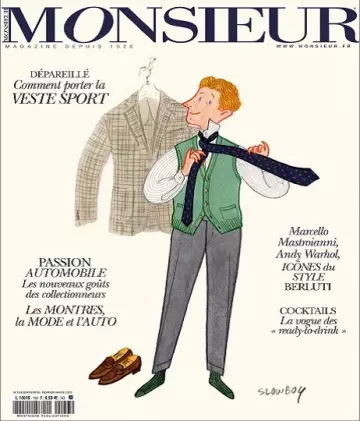 Monsieur Magazine N°153 – Février-Mars 2022