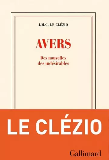 Avers  J-M. G. Le Clézio