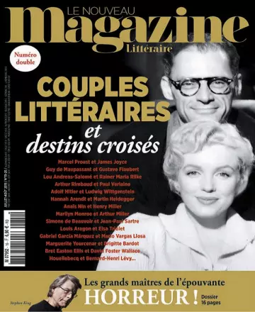 Le Nouveau Magazine Littéraire N°19 – Juillet-Août 2019