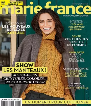 Marie France N°315 – Octobre-Novembre 2022