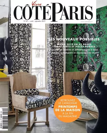 Vivre Côté Paris N°64 – Août-Septembre 2019