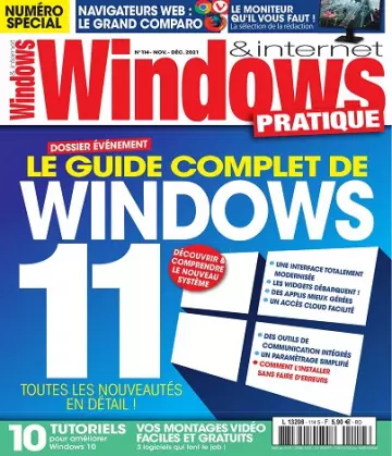 Windows et Internet Pratique N°114 – Novembre-Décembre 2021