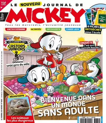 Le Journal De Mickey N°3665 Du 14 au 20 Septembre 2022