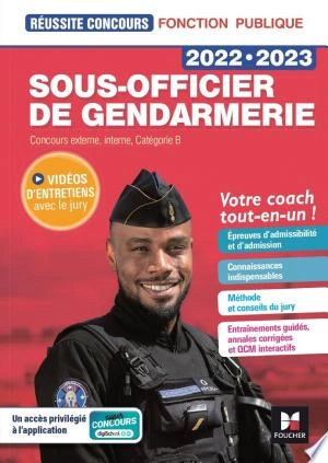 Réussite Concours - Sous-officier de gendarmerie  2022-2023- Préparation complète