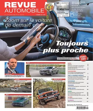 Revue Automobile N°4 Du 27 Janvier 2022