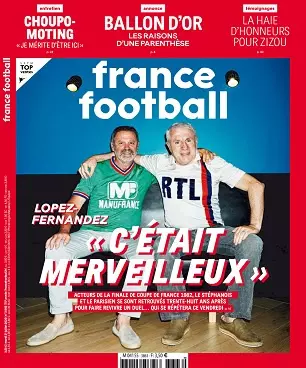 France Football N°3863 Du 21 Juillet 2020