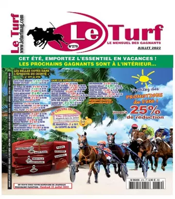 Le Turf Magazine N°279 – Juillet 2022