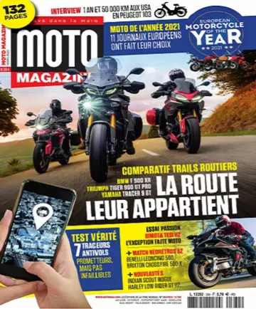 Moto Magazine N°384 – Mars 2022