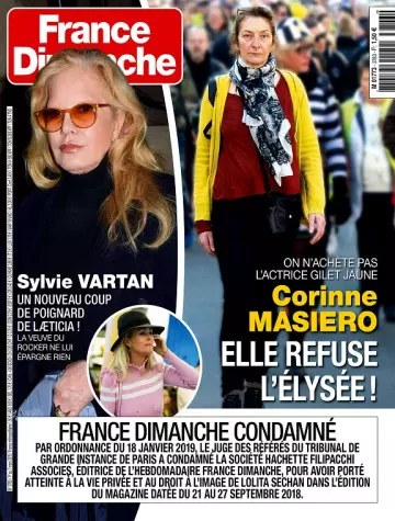 France Dimanche N°3783 Du 1er au 7 Mars 2019