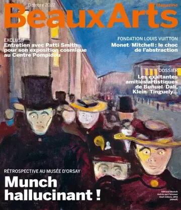 Beaux Arts Magazine N°459 – Octobre 2022