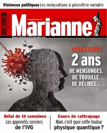 Marianne N°1291 Du 10 au 16 Décembre 2021