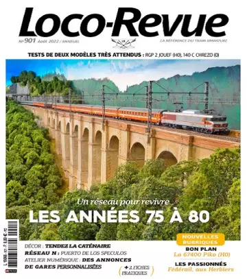 Loco-Revue N°901 – Août 2022