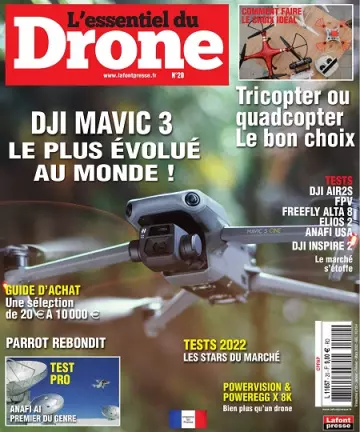 L’Essentiel Du Drone N°20 – Janvier-Mars 2022