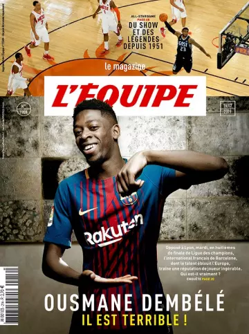 L’Équipe Magazine N°1909 Du 16 Février 2019