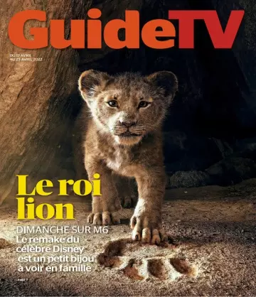 Guide TV Du 17 au 24 Avril 2022