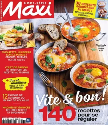 Maxi Hors Série Cuisine N°58 – Février-Avril 2023