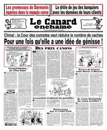 Le Canard Enchaîné N°5350 Du 24 Mai 2023
