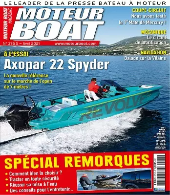 Moteur Boat N°376 – Avril 2021
