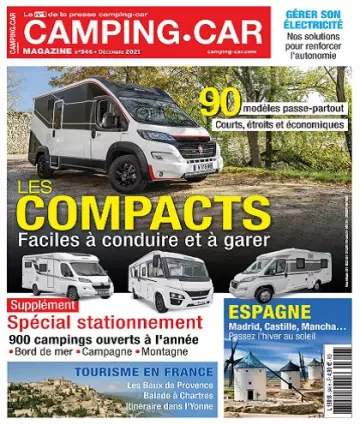 Camping-Car Magazine N°346 – Décembre 2021