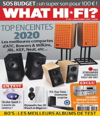 What Hi-Fi N°197 – Novembre 2020