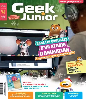 Geek Junior N°29 – Décembre 2022
