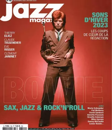 Jazz Magazine N°755 – Décembre 2022-Janvier 2023