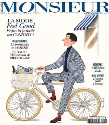 Monsieur Magazine N°148 – Avril-Mai 2021