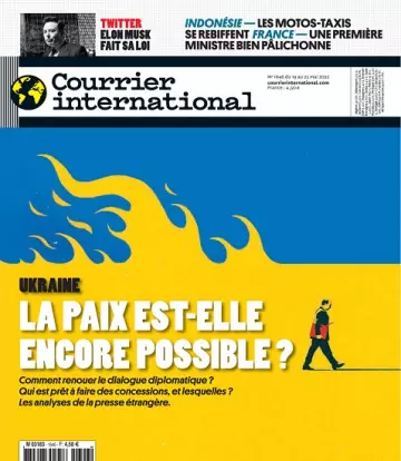 Courrier International N°1646 Du 19 au 25 Mai 2022