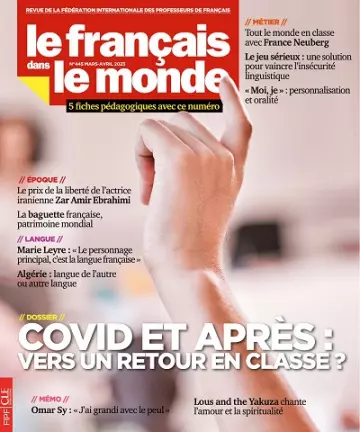 Le Français Dans Le Monde N°445 – Mars-Avril 2023