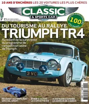 Classic et Sports Car N°100 – Juillet 2021