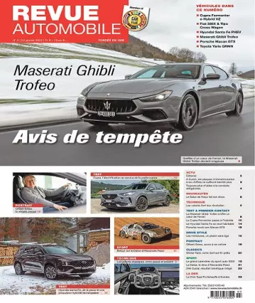 Revue Automobile N°3 Du 20 Janvier 2022