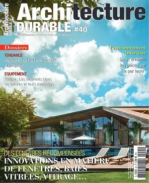 Architecture Durable N°40 – Avril-Juin 2020
