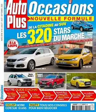 Auto Plus Occasions Hors Série N°35 – Juillet-Septembre 2020
