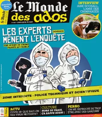 Le Monde Des Ados N°466 Du 20 Janvier 2021