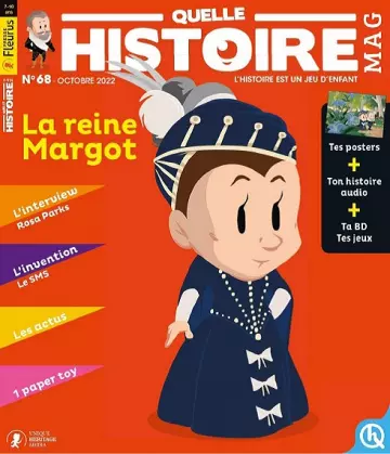 Quelle Histoire Mag N°68 – Octobre 2022