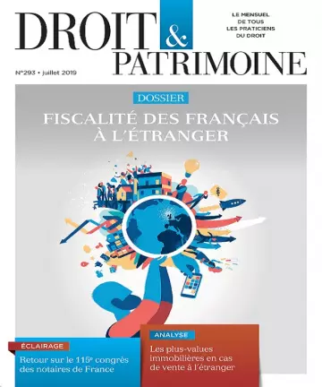 Droit et Patrimoine N°293 – Juillet 2019