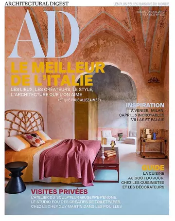 AD Architectural Digest N°153 – Mars-Avril 2019