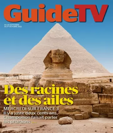 Guide TV Du 25 Septembre 2022