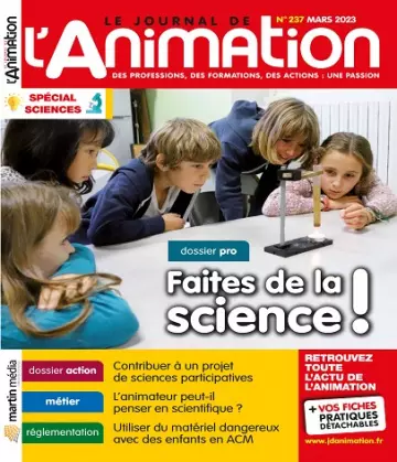 Le Journal De L’Animation N°237 – Mars 2023